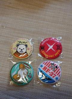ワンピース 刺繍ブローチ 缶バッジ ルフィ フランキー ベポ メリーのサムネイル