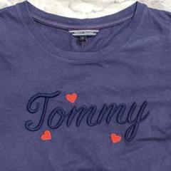 トミーヒルフィガー Tommy Hilfiger Tシャツ ハート　ロゴ　S