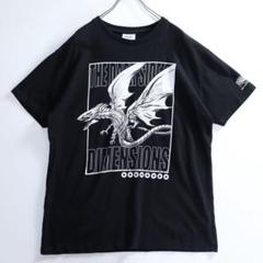 遊戯王 Tシャツ 黒 青眼の白龍 ブルーアイズ 遊☆戯☆王 遊戯王 Tシャツ XL 黒 青眼の白龍 ブルーアイズ 遊☆戯☆王 海外