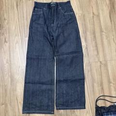 Regen Glanz　ストレートセルビッジデニムパンツ　Sサイズ straight selvedge denim/ストレートセルビッジデニムパンツ