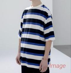 参考上代18800円 uniform experiment半袖ボーダーTシャツ3のサムネイル