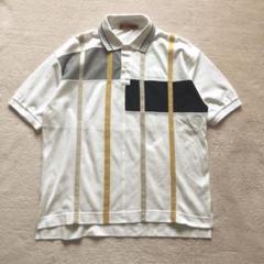 美品　ミスタージュンコ　ポロシャツ　半袖　M おじシャツのサムネイル