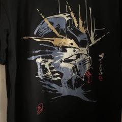 『機動戦士ガンダム 逆襲のシャア』Tシャツ 筆絵風νガンダム