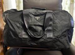 PRADA ブラック ボストンバッグ