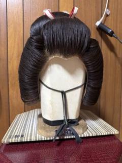 創作、中大サイズ(茶髪＋赤耐熱ファイバープラス)中古舞踊かつら、大衆演劇かつら 2025年最新】かつら 舞踊の人気アイテム - メルカリ