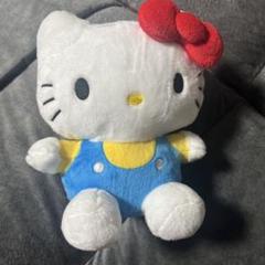ハローキティ ぬいぐるみ オーバーオール