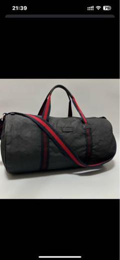 外観美品✨GUCCI GGスプリーム シェリーライン 2way ボストンバッグ GUCCI - GUCCI オールドグッチ シェリーライン GG スプリーム