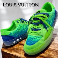 極美品✨LOUIS VUITTON ルイヴィトン LVオリライン 蛍光スニーカー