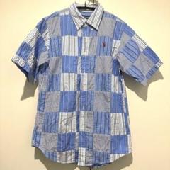 Ralph Lauren ラルフローレン　半袖チェックシャツ　160