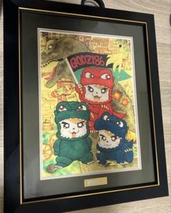 ゴジハムくん 河井リツ子先生 複製原画 受注生産品 ゴジラ ハム太郎 ゴジハムくん 河井リツ子先生 複製原画 受注生産品 ゴジラ