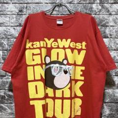 KANYE WEST Tシャツ カニエウエスト カニエ 2007 00's 赤