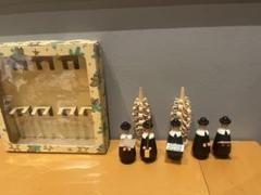 ドイツ　ザイフェン　聖歌隊　教会　置物　クリスマス 人気のクリスマスモチーフ 赤い聖歌隊