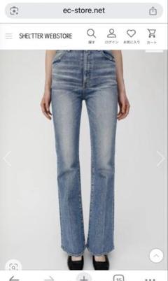 MOUSSY MVS FLARE デニム 26インチ　未使用品￼ moussy - MOUSSY MVS FLARE フレアデニム 26インチ ワン