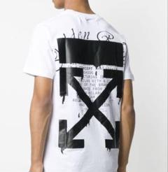 確実正規品■off-white オフホワイト■ブランドロゴTシャツ