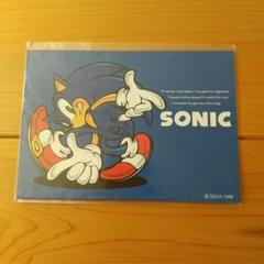 セガ　ソニックアドベンチャー　 ポストカード