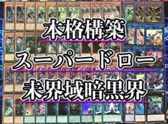 遊戯王 本格構築【未界域暗黒界】デッキ メイン＆EX15枚＆二重スリーブ