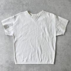 HYKE ホワイト リブ編み Tシャツ S 2025年最新】HYKEリブカットソー半袖の人気アイテム - メルカリ