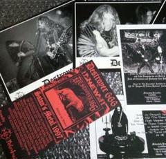 Destroyer 666　ポストカードセット　デス・ブラックメタル