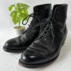 美品】フットザコーチャー レースアップブーツ 9 本革 レザー ブラック 黒 - メルカリ
