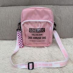 美品♡ Lovetoxic ラブトキ ショルダーバッグ ピンク ポシェット