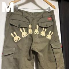cune ワークパンツ　カーゴパンツ　うさぎ　6連