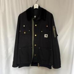 超超スペシャル 80s カーハート チョアコート ブラック 黒 carhartt - 激レア 80'S CARHARTT CHORE COAT BLACK 裏地なしの