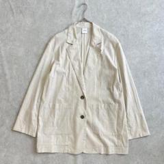 spick&span 23SS レーヨン リネン ジャケット ベージュ 38