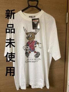 新品未使用 鹿島アントラーズ キャラクター しかお Tシャツ L マスコット 新品未使用 鹿島アントラーズ キャラクター しかお Tシャツ L