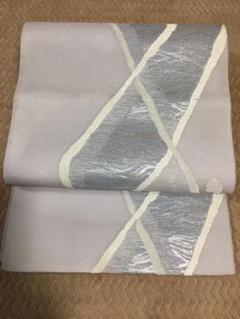 紗の袋帯 と 帯締め 未使用
