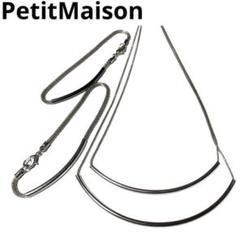 【在庫限り】PetitMaison 2連ネックレス　ブレスレット　3点セット　夏のサムネイル