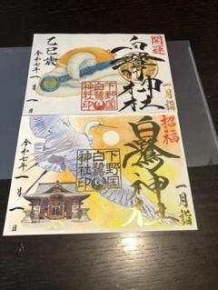 札幌護国神社♡新作／正月限定／御朱印／運気昇龍祈願／金紙／龍 