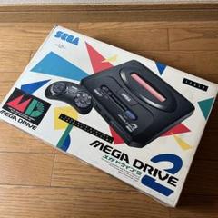 SEGA メガドライブ2 本体 16BIT コントローラー 箱付き 動作未確認のサムネイル