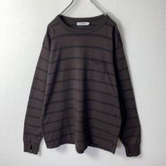 ノンネイティブ　L/Sボーダーカットソー KN0 ORDER BORDER [ crew-neck ] | G.F.G.S. - 完全受注生産の
