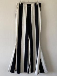70s ベルボトム フレアスラックス ストライプ ヴィンテージ 古着 昭和レトロ 70s ベルボトム フレアスラックス ストライプ ヴィンテージ 古着