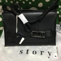 STORY . ショルダーバッグ 新品未使用 黒 レディース 斜めがけ