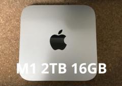 Mac miniM1 2TB/16GB仕様 Z12P000JG 外付１T付 中古 Mac miniM1 2TB/16GB仕様 Z12P000JG 外付1T付 中古 - メルカリ