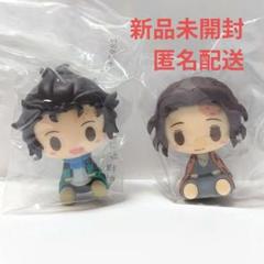 鬼滅の刃 一番くじ　竈門炭十郎 竈門炭治郎　ちょこのっこフィギュア　2点セット