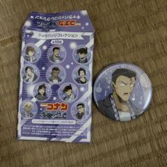 名探偵コナン 毛利小五郎　缶バッジ