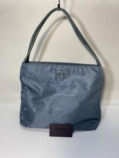 PRADA プラダ　テスートシティ ナイロン DENIM トートバッグ　ブルー