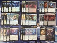 MTG ff 限定　構築済デッキ　青黒　ディミーア　ゴルベーザ等
