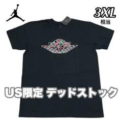 AIR JORDAN エアジョーダン 黒Tシャツ LA購入 ウイングロゴ L