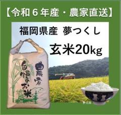 令和6年産新米【夢つくし】玄米20㎏