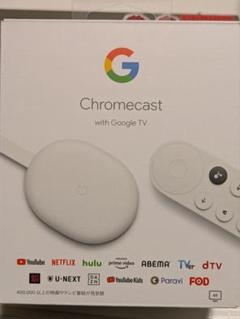Chromecast  4k  新品未開封 新品未開封】Chromecast with Google TV（4K） SNOW｜Yahoo