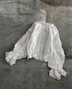 CaNARi remake antiqe crochat lace blouceのサムネイル
