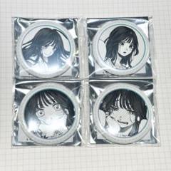 和栗薫子　缶バッジ　原作　4点セット　プリンセスカフェ