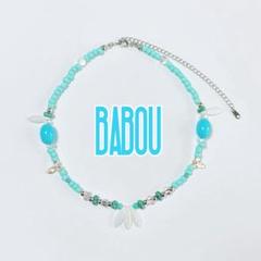 BABOU （n87）フェアリービーズネックレス