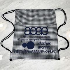 人気 AEAE aeae ナップサック silver シルバー - メルカリ