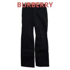 BURBERRY GOLF ブラックフレアパンツ サイズ7 B1