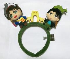 進撃の巨人 ユニバ限定 エレン リヴァイ ぬいぐるみ