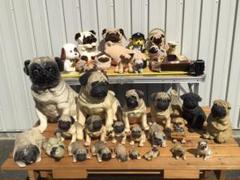 パグ愛好家必見！PUG・置物&ぬいぐるみ・30点以上まとめてセット パグ愛好家必見！PUG・置物&ぬいぐるみ・30点以上まとめてセット